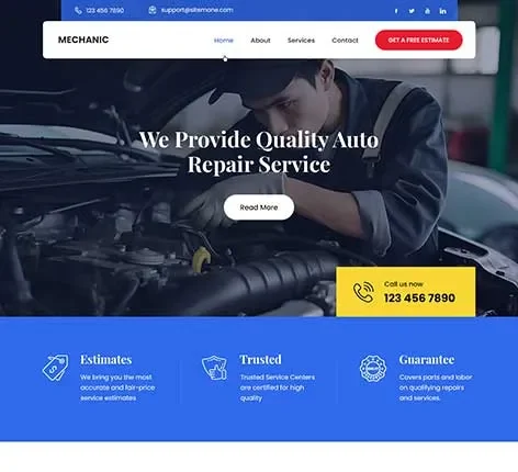 Mechanic WordPress Theme