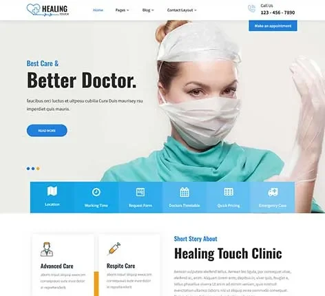 Medicure WordPress Theme