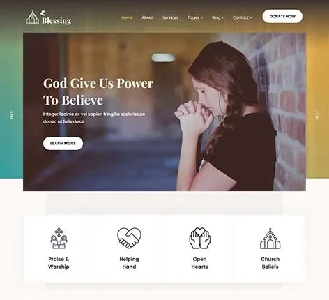 Missionary WordPress Theme