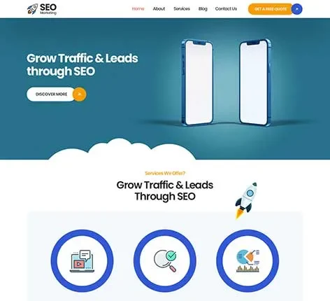 Mobile First WordPress Theme