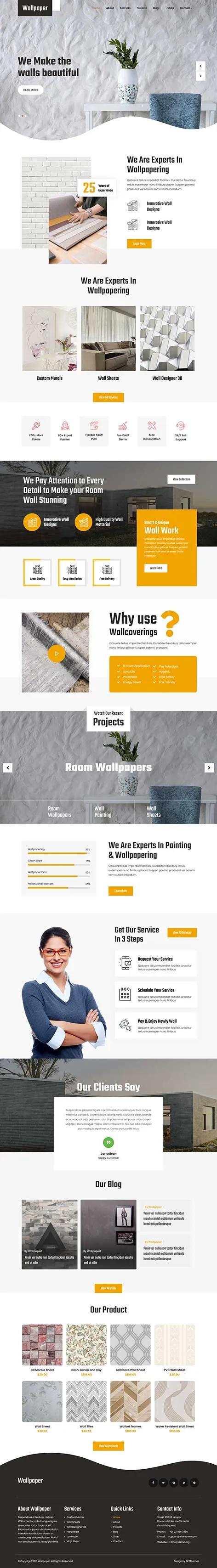 Multi Purpose Canvas WordPress Theme