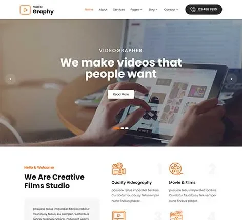 Multimedia WordPress Theme