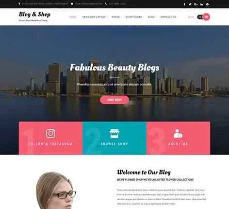 Novelist WordPress Theme