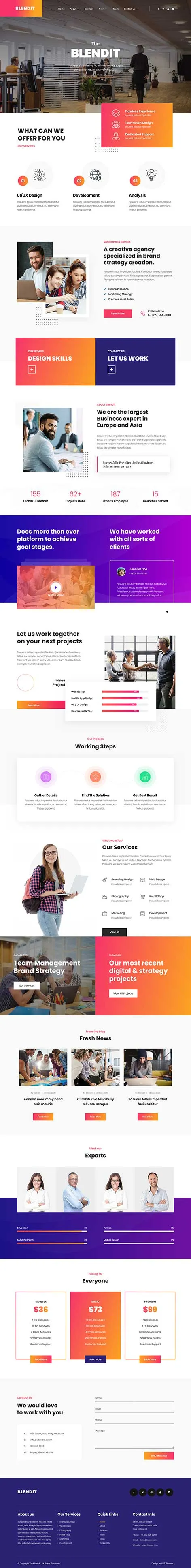 Office Supplies WordPress Theme