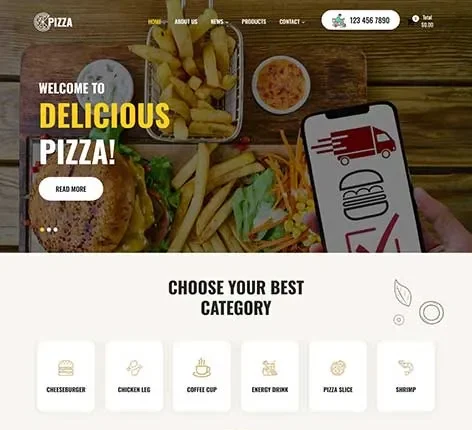 SKT Meal Delivery Service - Online Food Ordering WordPress Theme