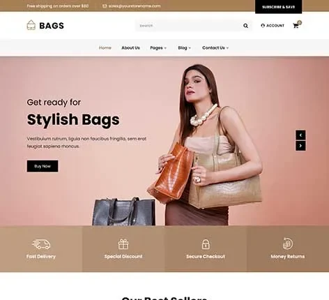 Online Marketplace WordPress Theme