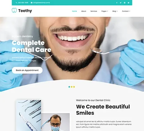 Orthodontist WordPress Theme