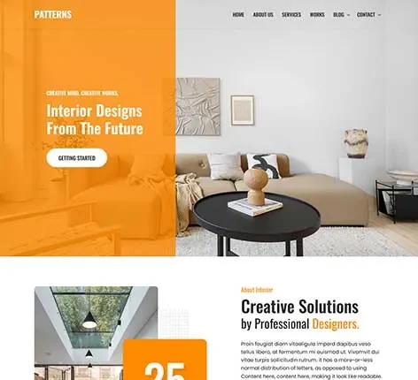 Pattern WordPress Theme