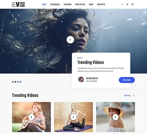 Personal Blogging WordPress Theme