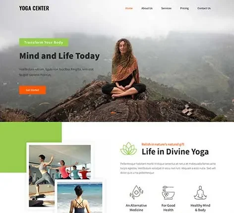 Personal Profile Wordpress Theme