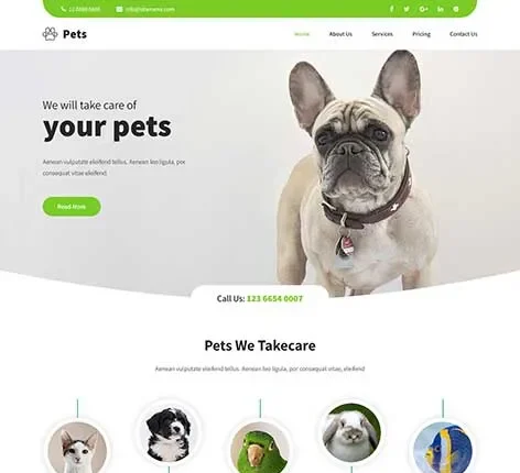 Pet Shop WordPress Theme