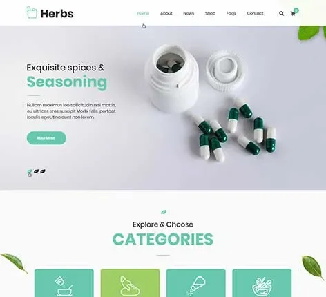 Pharmacy Medical Store WordPress Theme