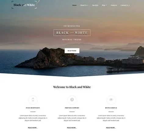 Pre Designed WordPress Theme