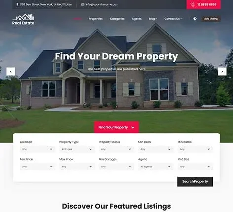 Property Management WordPress Theme