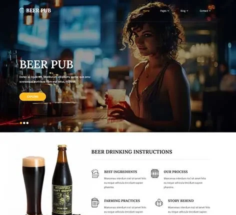 Pubs WordPress Theme