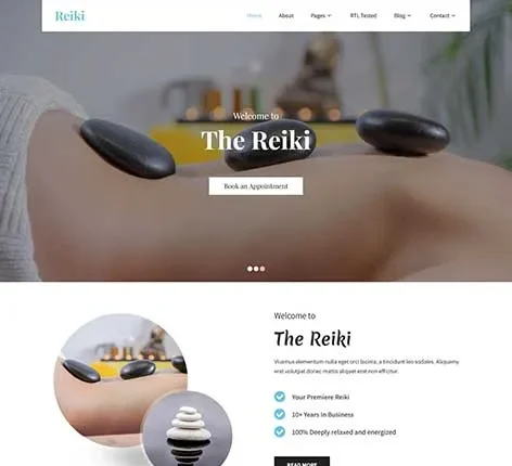 Reiki WordPress Theme