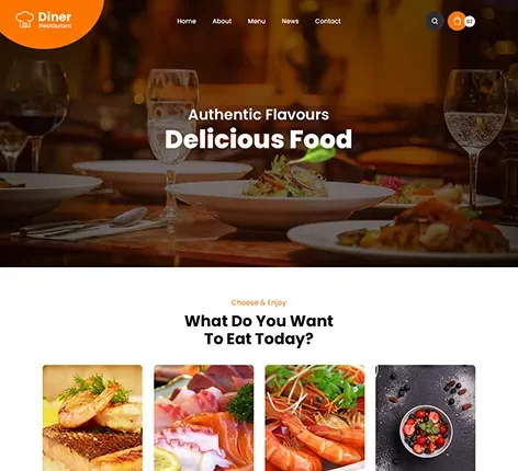 Restaurant Service WordPress Theme
