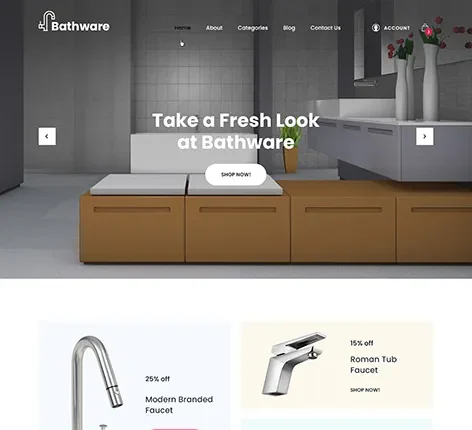 Sanitary Ware WordPress Theme