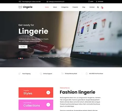 Selling Products Online WordPress Theme