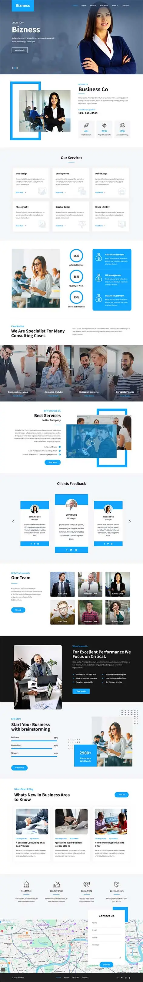 Service Provider WordPress Theme