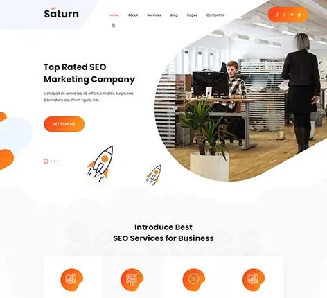 Sleek WordPress Theme