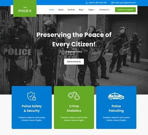 Small Town WordPress Theme