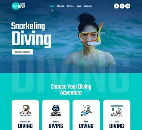 Snorkeling WordPress Theme