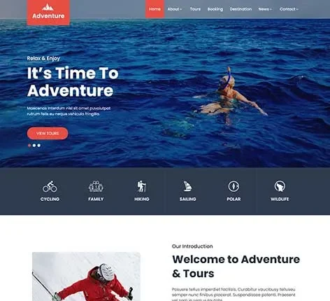 Snorkeling WordPress Theme