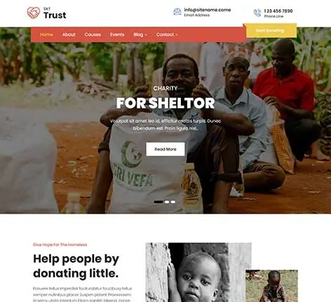 Social Impact WordPress Theme