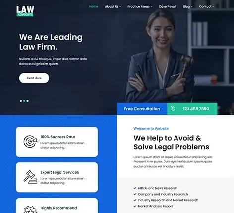 Solicitor WordPress Theme