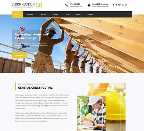 Surveyor WordPress Theme