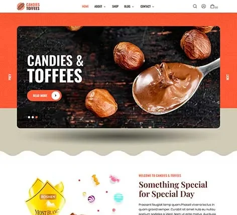Sweets WordPress Theme