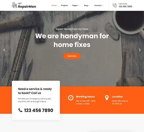 Tools WordPress Theme