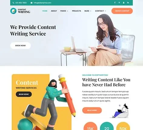 Typography WordPress Theme