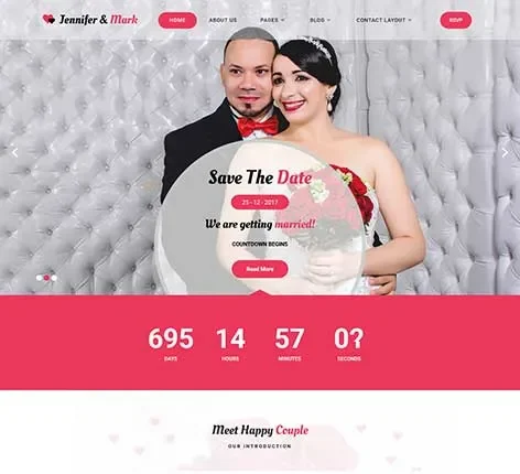 Wedding Photographer WordPress Theme