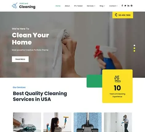 Window Cleaning WordPress Theme