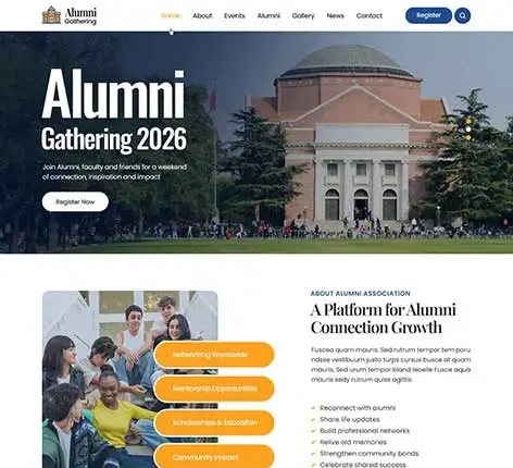 Alumni WordPress Theme