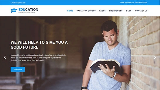 Education WordPress Theme Free 