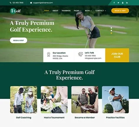 Gaming Tournament WordPress Theme