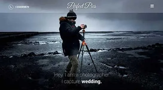 Photography WordPress Theme Free