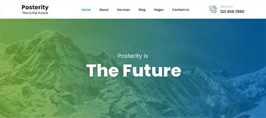 Posterity WordPress Theme