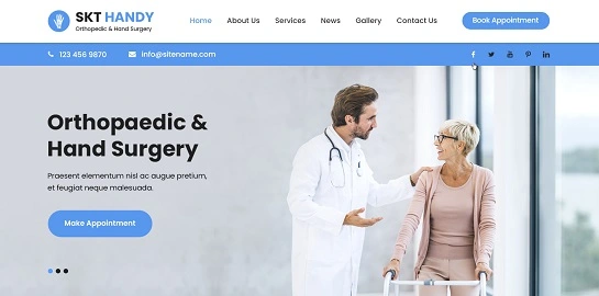SKT Handy WordPress Theme